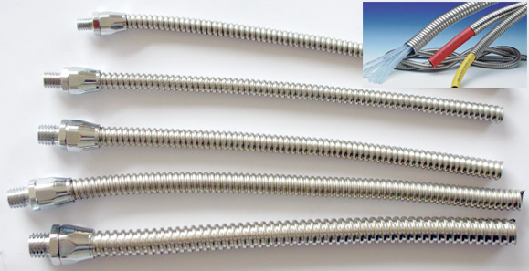 Stainless steel flexible conduits