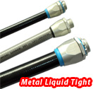 Liquid tight flexible steel conduit