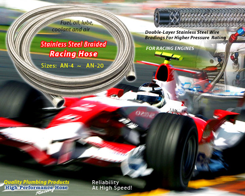 Stainless Steel Braided Racing Hose